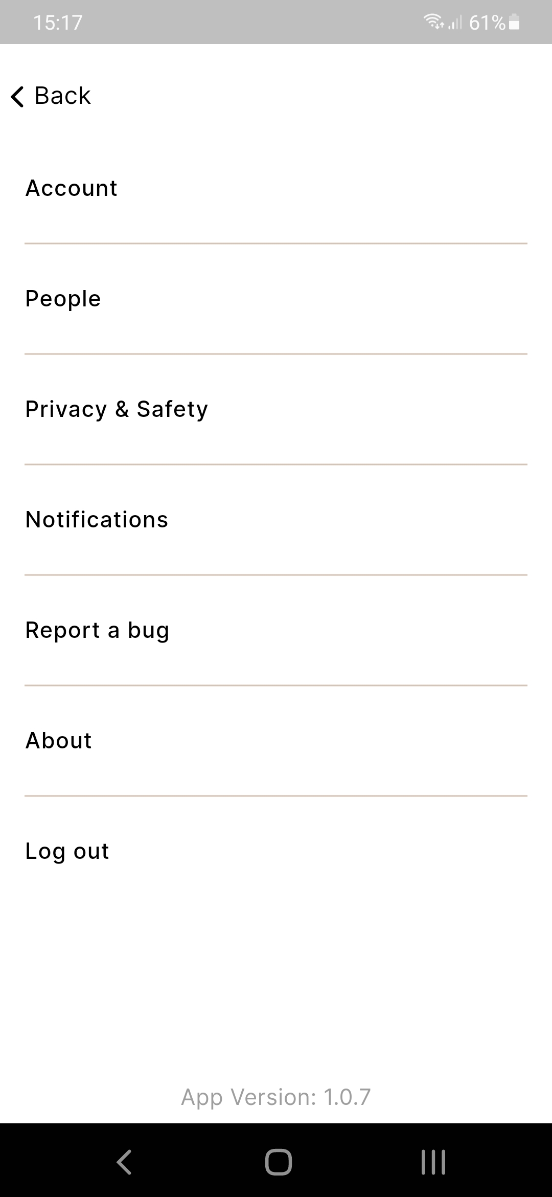 Step 2: Navigate to Account Settings